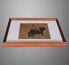 揭东书画装裱配框服务案例